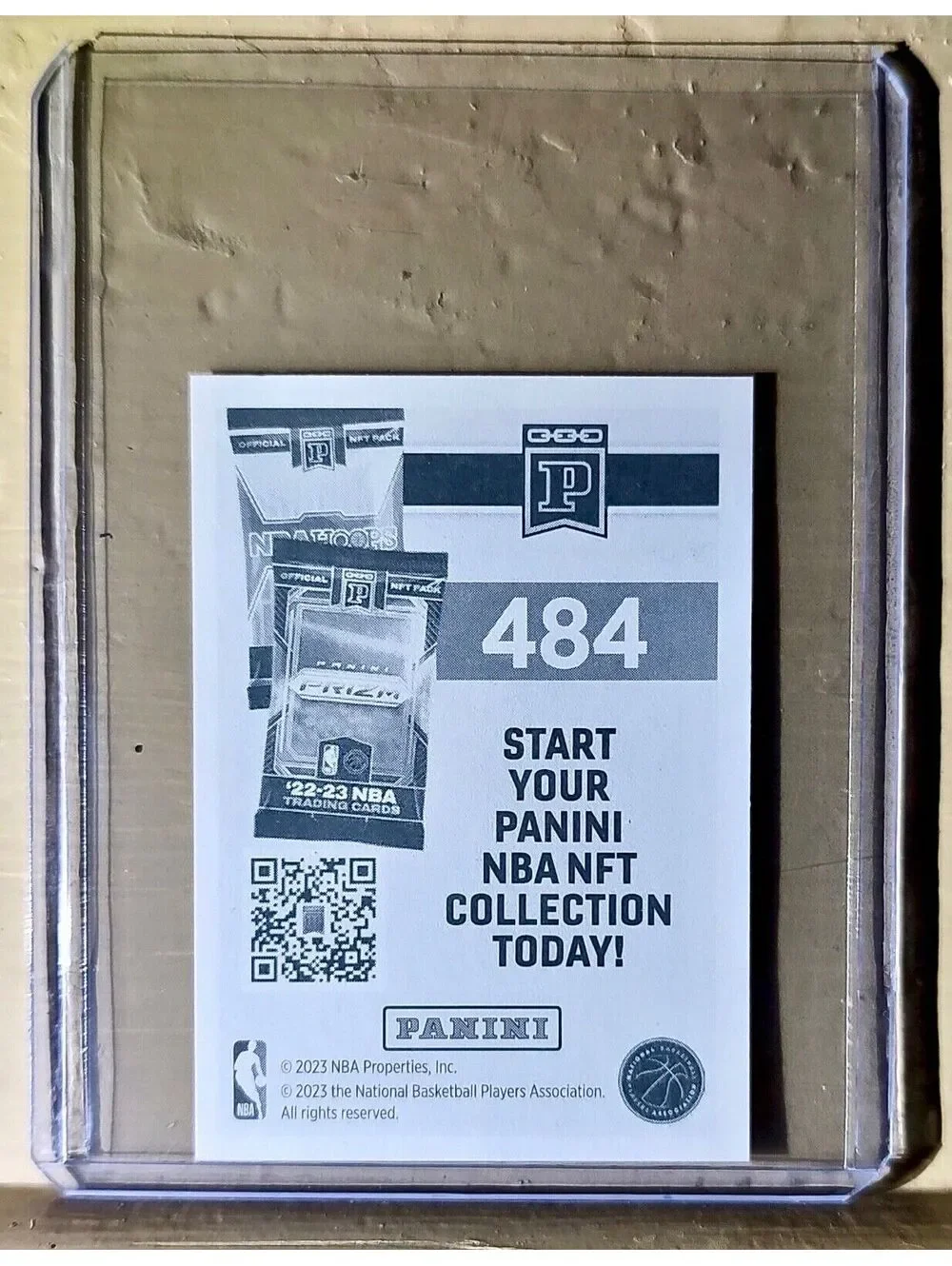 2023-24 Ochai Agbaji Panini NBA Basketball #484 Sticker Utah Jazz